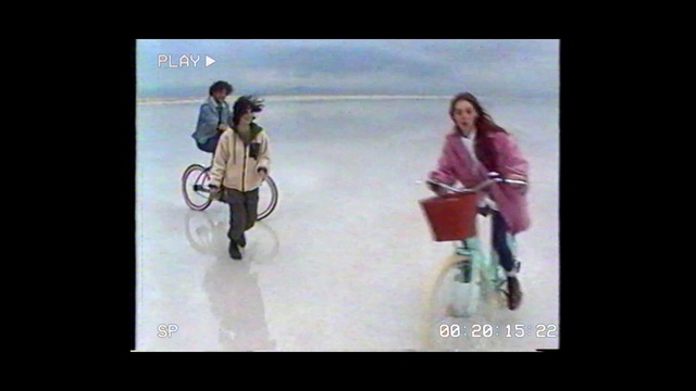 Video Reference: Bicycle, Tire, Wheel, Bicycle wheel, Vehicle, Travel, Happy, Bicycle tire, Recreation, Font