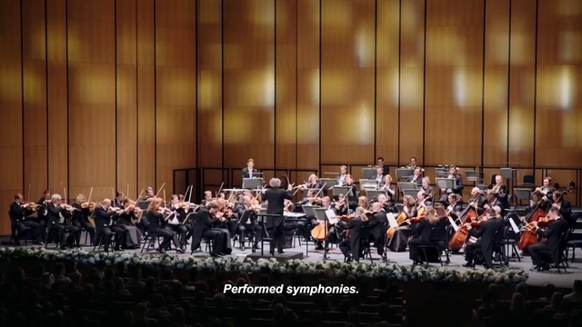 Video Reference: Orchestra, Music, Classical music, Musician, Auditorium, Bandleader, Musical ensemble, Concertmaster, Stage, Event