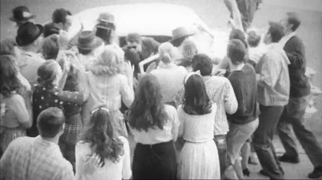 Video Reference: people, photograph, crowd, black and white, snapshot, monochrome photography, fun, event, girl, monochrome, Person