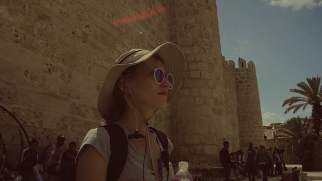 Video Reference: Eyewear, Photograph, Sunglasses, Landmark, Head, Cool, Fun, Glasses, Snapshot, Lady