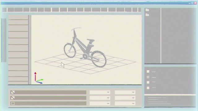 Video Reference: Text, Line, Vehicle, Design, Drawing, Technical drawing, Parallel, Diagram, Bicycle, Screenshot