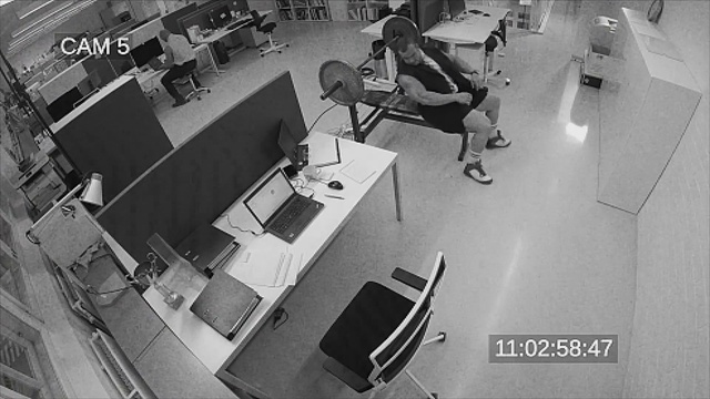 Video Reference: Black-and-white, Photography, Room, Games, Recreation, Sport venue