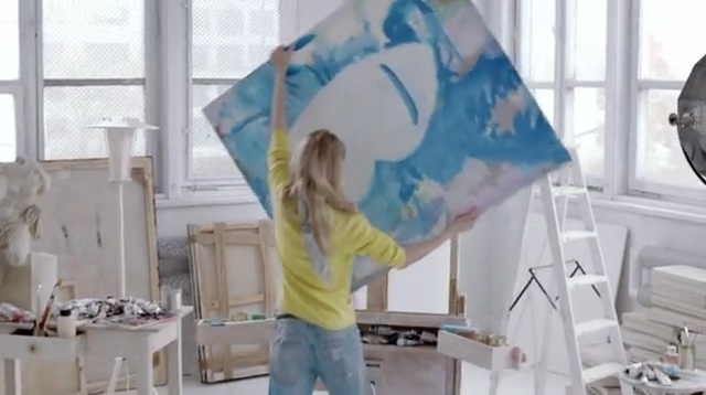 Video Reference: Textile, Painting, Interior design, Room, Paint, Art, Watercolor paint, Mural