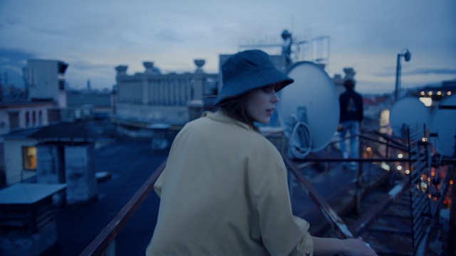 Video Reference: Blue, Sky, Cloud, Urban area, Photography, Architecture, City, Roof, Mountain