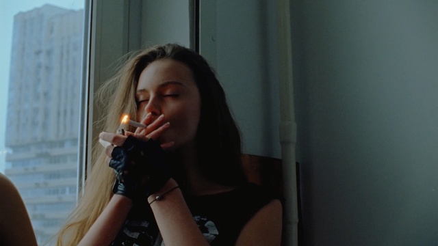 Video Reference: girl, darkness, fun, Person