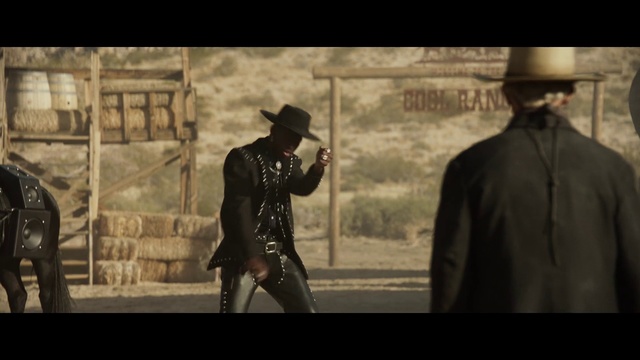 Video Reference: Photograph, Snapshot, Movie, Human, Screenshot, Photography, Gunfighter, Action film, Darkness, Scene
