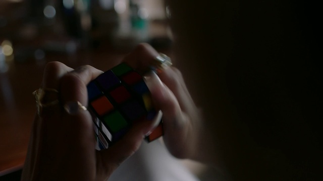 Video Reference: Rubiks cube, Toy, Puzzle, Mechanical puzzle, Hand, Nail, Finger