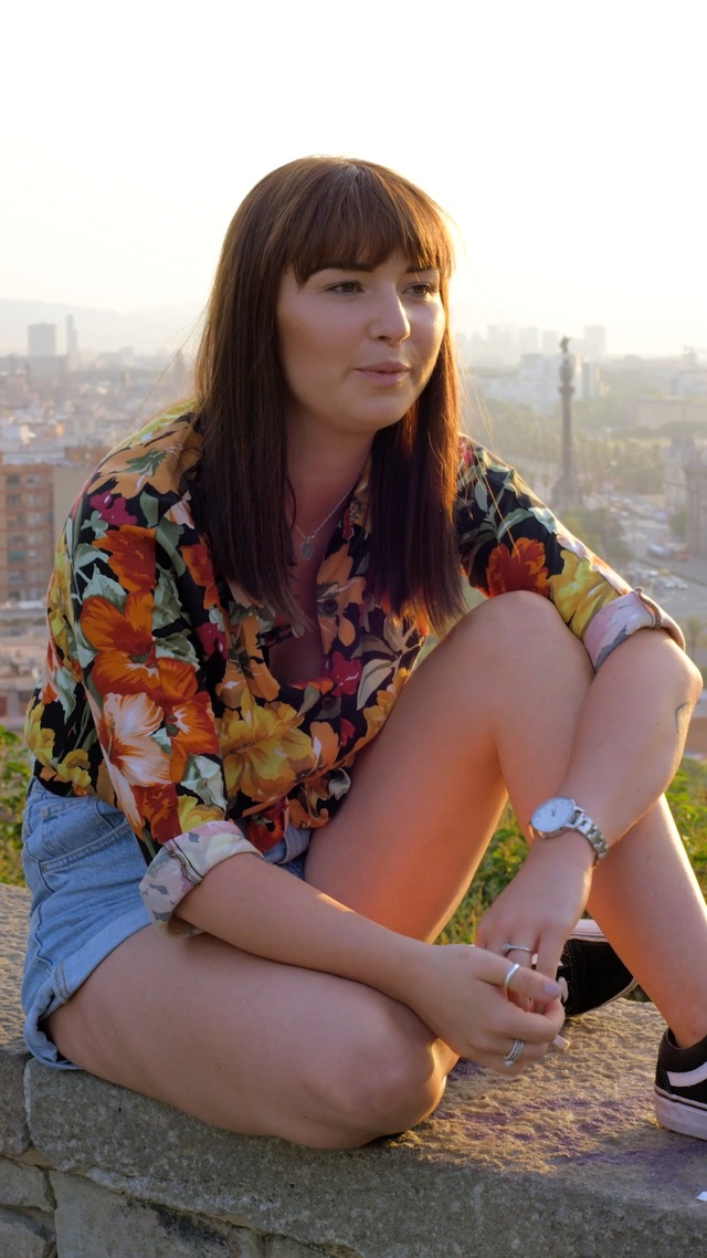 Video Reference: Thigh, Human leg, Leg, Clothing, Sitting, Lady, Beauty, Grass, Long hair, Photography, Person