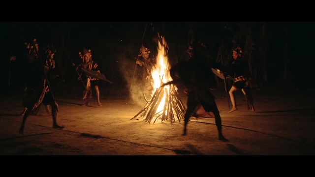 Video Reference: campfire, darkness, bonfire, entertainment, light, fire, performance art, flame, performing arts, event