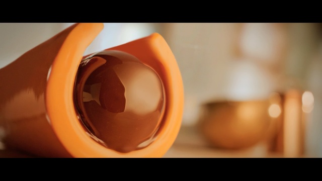 Video Reference: Cup, Orange, Caramel color, Close-up, Cup, Macro photography, Peach, Still life photography, Coffee cup, Chocolate