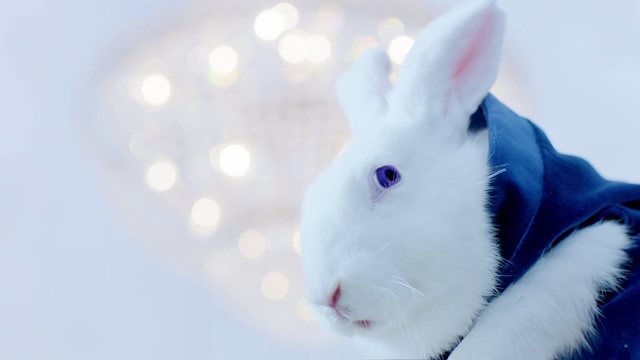 Video Reference: Rabbit, Domestic rabbit, Rabbits and Hares, Hare, Sky, Whiskers, Easter bunny, Snowshoe hare, Ear, Arctic hare