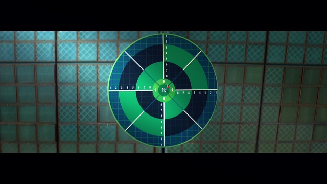 Video Reference: Green, Circle, Radar, Symmetry