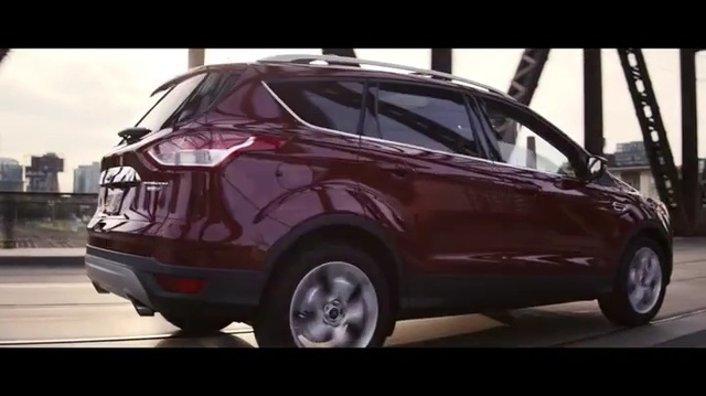 Video Reference: Land vehicle, Vehicle, Car, Ford, Sport utility vehicle, Ford motor company, Ford kuga, Crossover suv, Automotive design, Mini SUV
