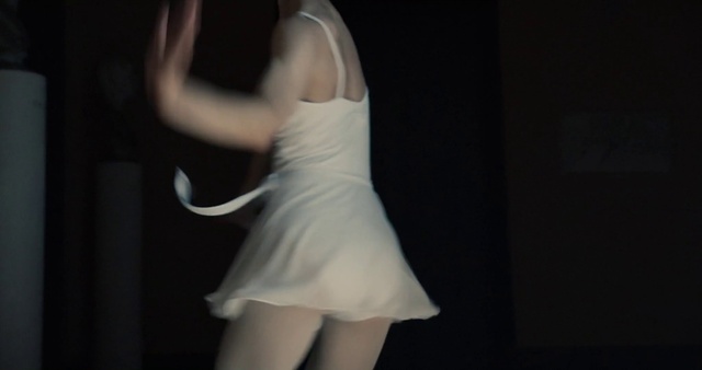 Video Reference: Hair, Dress, Leg, One-piece garment, Flash photography, Neck, Knee, Waist, Thigh, Performing arts