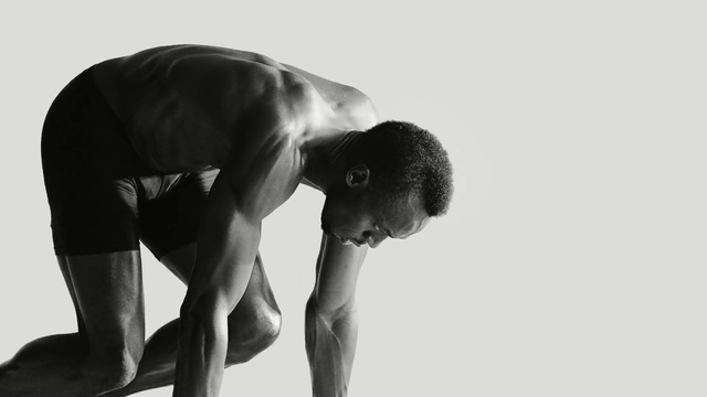 Video Reference: Black, White, Photograph, Shoulder, Black-and-white, Arm, Male, Standing, Joint, Photography