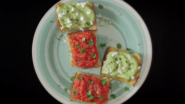 Video Reference: Dish, Food, Cuisine, Ingredient, Produce, Garnish, Vegetarian food, Recipe, Finger food, Hors d'oeuvre