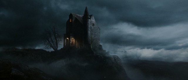 Video Reference: atmosphere, darkness, sky, geological phenomenon, tree, screenshot, mountain, mist, castle, computer wallpaper