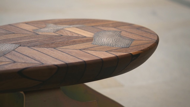 Video Reference: Table, Wood, Furniture, Coffee table, Wood stain