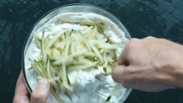Video Reference: dish, food, cuisine, ingredient, recipe, vegetable, Person