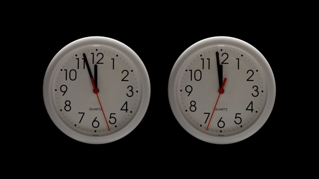 Video Reference: clock, gauge, measuring instrument, font, product, Person