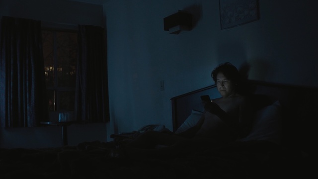 Video Reference: blue, darkness, light, night, snapshot, atmosphere, lighting, midnight, sky, scene, Person