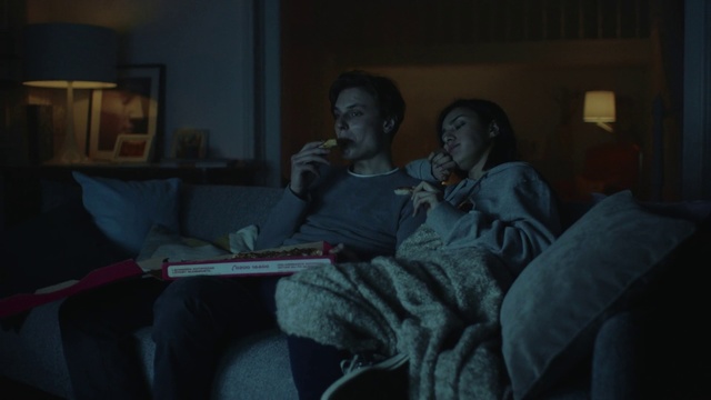Video Reference: Black, Fun, Human, Interaction, Room, Eye, Darkness, Mouth, Sitting, Conversation, Person