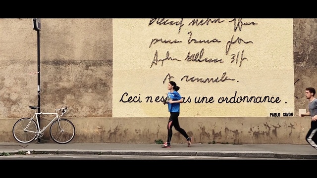 Video Reference: Text, Wall, Font, Running, Line, Recreation, Half marathon, Advertising, Endurance sports, Exercise