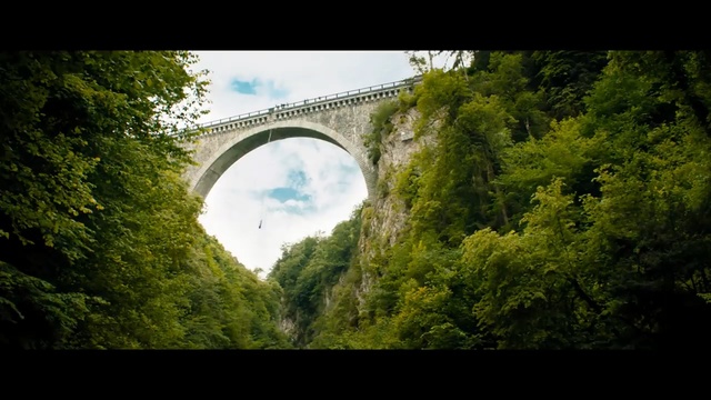 Video Reference: Nature, Arch bridge, Water resources, Bridge, Vegetation, Devil bridge, Water, Viaduct, Infrastructure, Sky