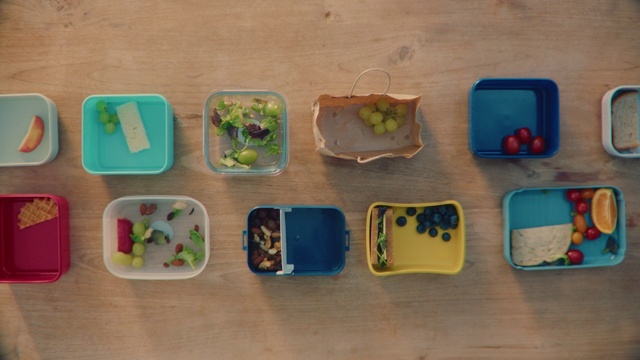 Video Reference: Rectangle, Lunch, Plastic, Meal, Play, Art, Collection