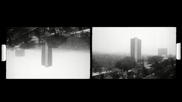 Video Reference: black, photograph, black and white, monochrome photography, metropolis, photography, architecture, sky, skyscraper, atmosphere