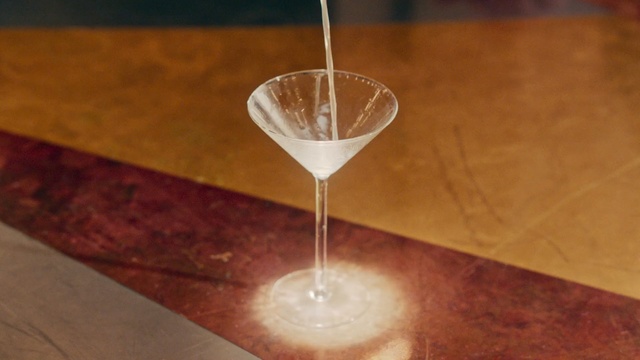 Video Reference: drink, glass, stemware, tableware, wine glass, martini, cocktail, classic cocktail, cocktail garnish, drinkware