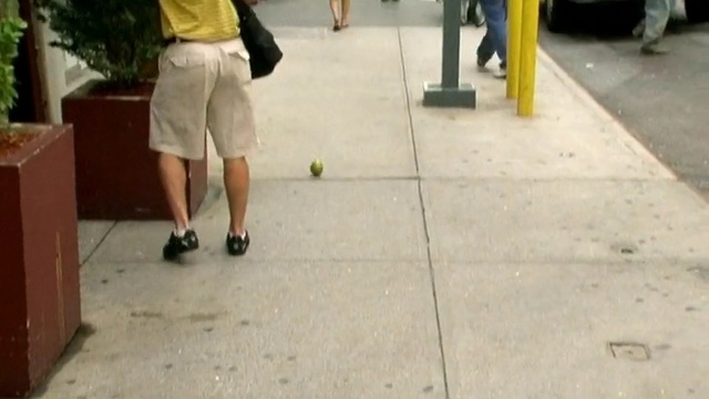 Video Reference: footwear, floor, flooring, leg, shoe, sidewalk, asphalt, wood, human leg, hardwood