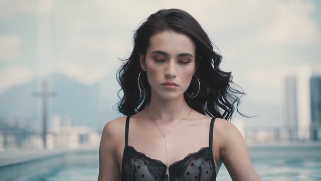 Video Reference: beauty, human hair color, model, fashion model, photo shoot, girl, black hair, lingerie, photography, long hair, Person