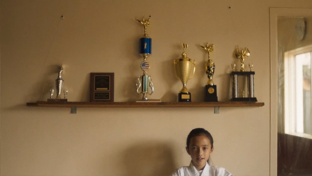 Video Reference: room, furniture, interior design, shelf, Person