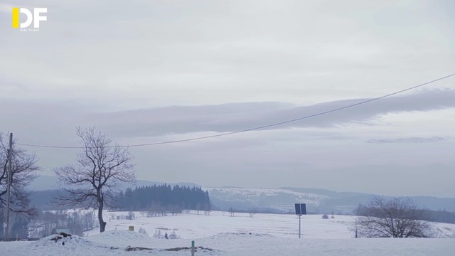 Video Reference: Sky, Winter, Snow, Atmospheric phenomenon, Freezing, Cloud, Tree, Ice, Blizzard, Winter storm, Person