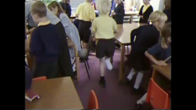 Video Reference: event, community, fun, job, crowd, girl, conversation, Person