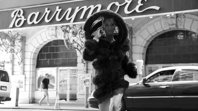 Video Reference: Photograph, Snapshot, Monochrome, Black-and-white, Photography, Advertising, Street, Architecture, Monochrome photography, Car, Person