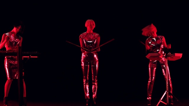 Video Reference: red, darkness, fictional character, performance art, computer wallpaper