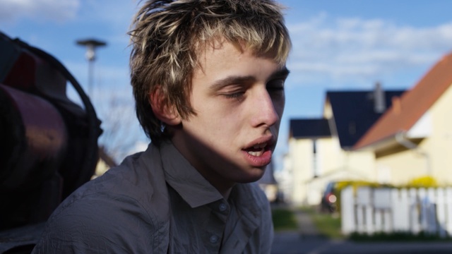 Video Reference: hairstyle, male, car, cool, fun, smile, vehicle, Person