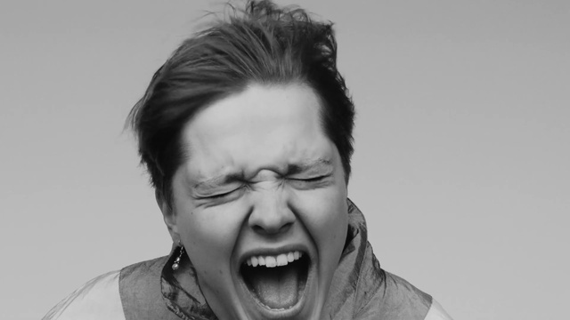 Video Reference: Nose, Smile, Lip, Tooth, Ear, Jaw, Eyelash, Neck, Flash photography, Gesture