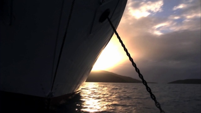 Video Reference: Sailing, Sky, Horizon, Sail, Boat, Vehicle, Sea, Dhow, Sailboat, Sunset
