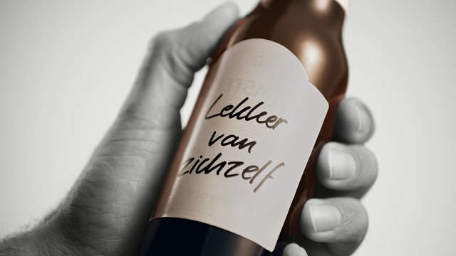 Video Reference: Wine bottle, Text, Bottle, Font, Hand, Finger, Label, Drink, Love