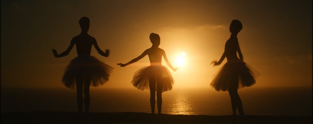 Video Reference: light, morning, silhouette, event, evening, backlighting, dancer, sky, Person