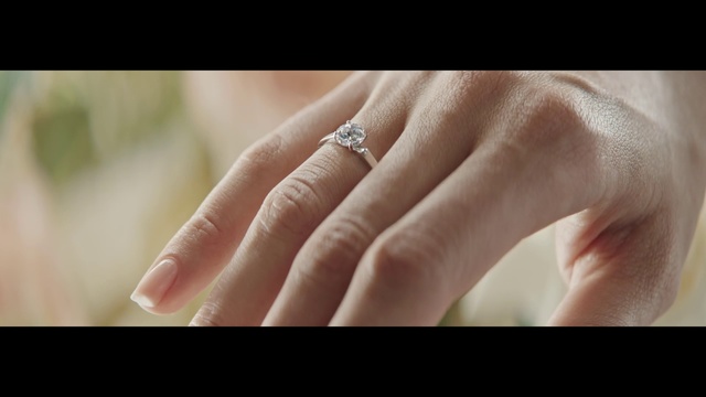 Video Reference: Ring, Finger, Wedding ring, Skin, Engagement ring, Jewellery, Hand, Diamond, Wedding ceremony supply, Fashion accessory