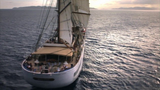 Video Reference: Sailing, Vehicle, Boat, Water transportation, Sail, Sailboat, Sailing ship, Watercraft, Schooner, Mast