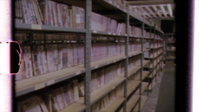 Video Reference: library, inventory, building, Person