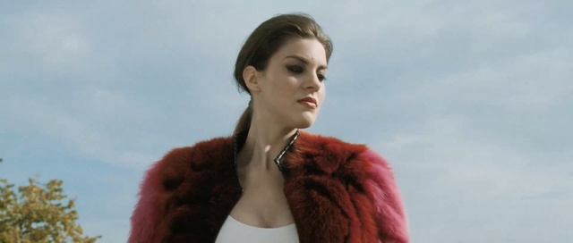 Video Reference: fur clothing, fashion model, fur, model, girl, long hair, neck, Person