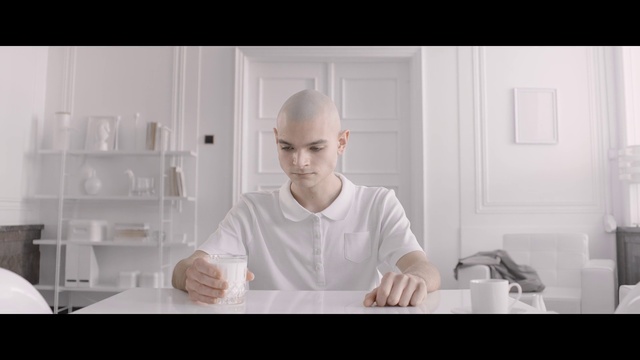 Video Reference: Face, Skin, Head, Sitting, Chin, Forehead, Mouth, Room, Photography, Ear