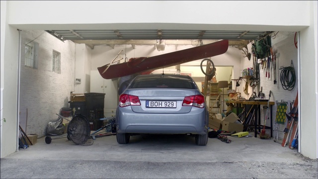 Video Reference: Vehicle, Car, Garage, Mid-size car, Parking, Hatchback, Automobile repair shop, Subcompact car, Full-size car