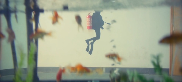 Video Reference: vertebrate, snapshot, water, art, sunlight, fun, visual arts, sky, girl, Person